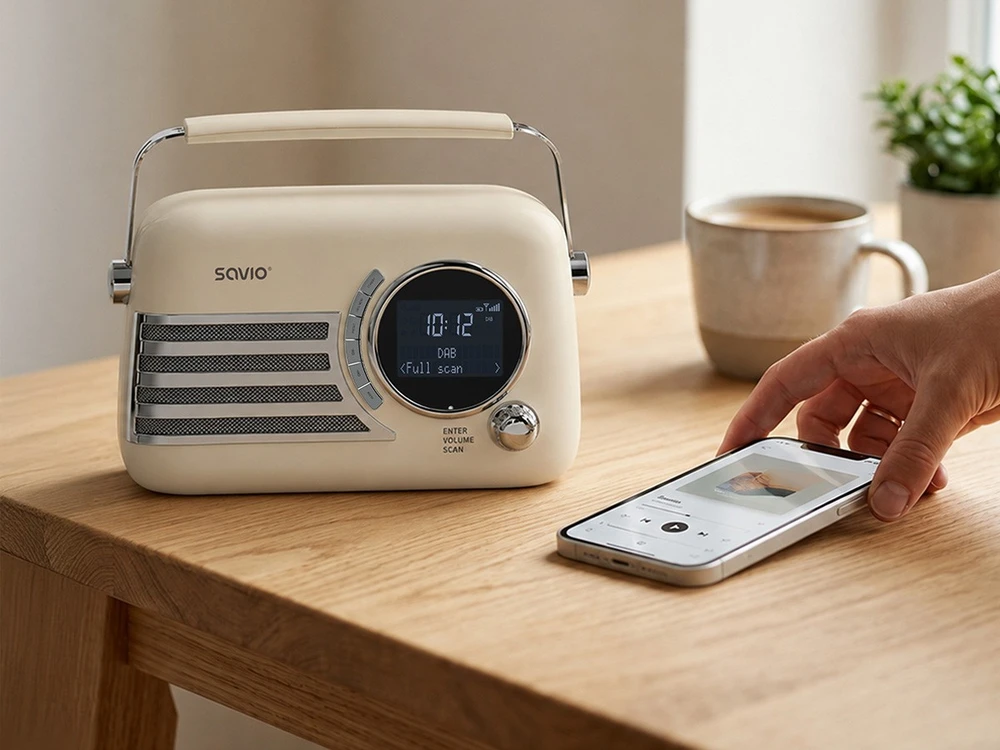 SAVIO RS-04 Portable radio, DAB+