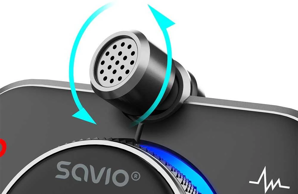 Belaidis Garso Siųstuvas - Savio TR-14 FM Bluetooth 5.0 USB PD 3.0 QuickCharge Juodas