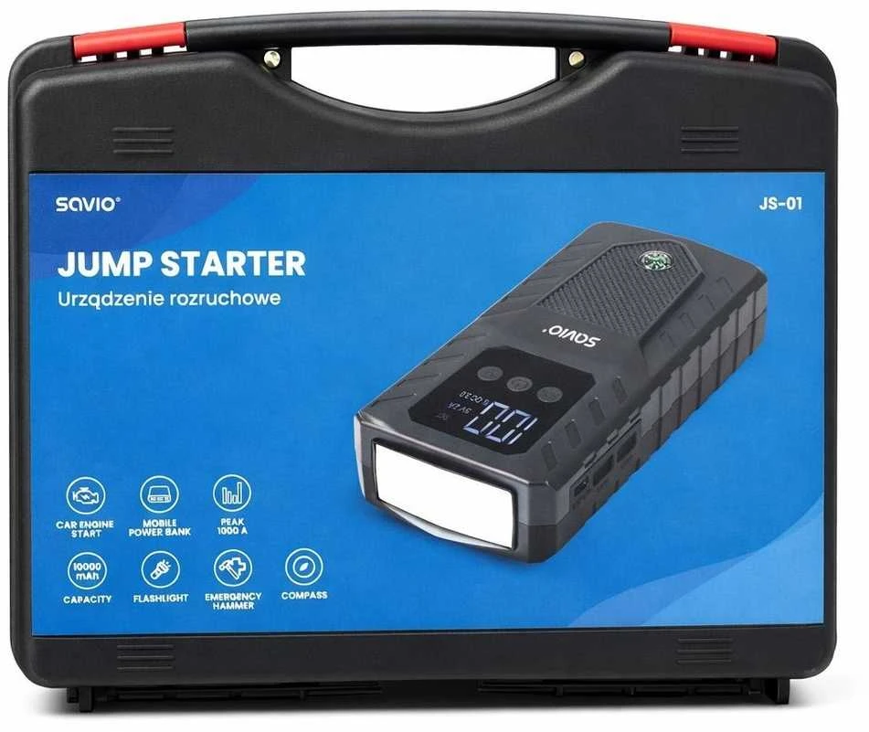 Savio JS-01 vehicle jump starter