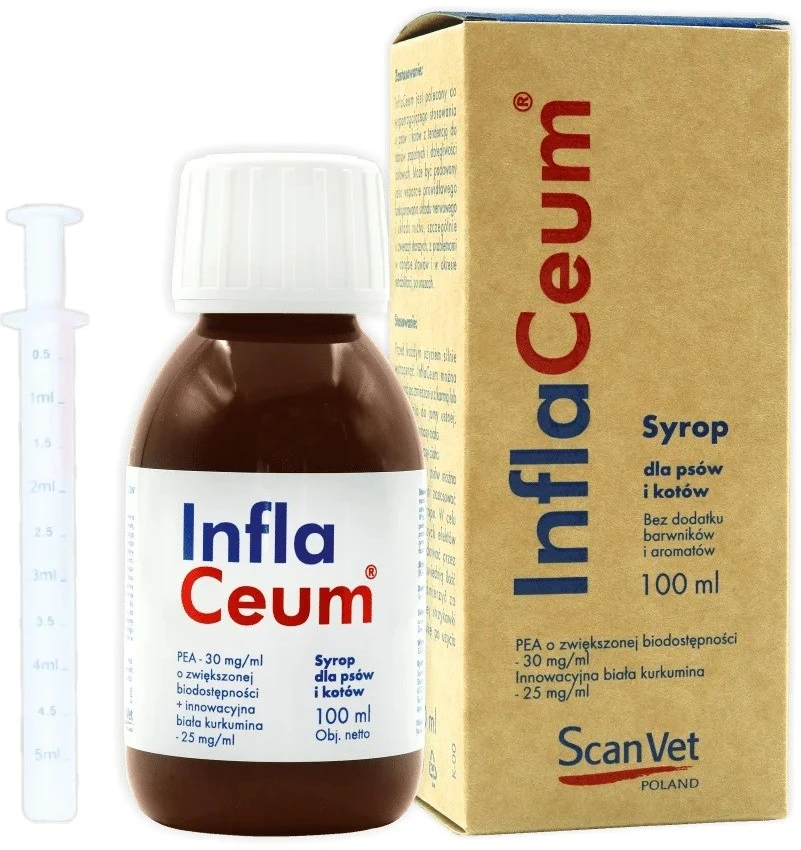 SCANVET INFLACEUM 100 ML SYROP Buteliukas
