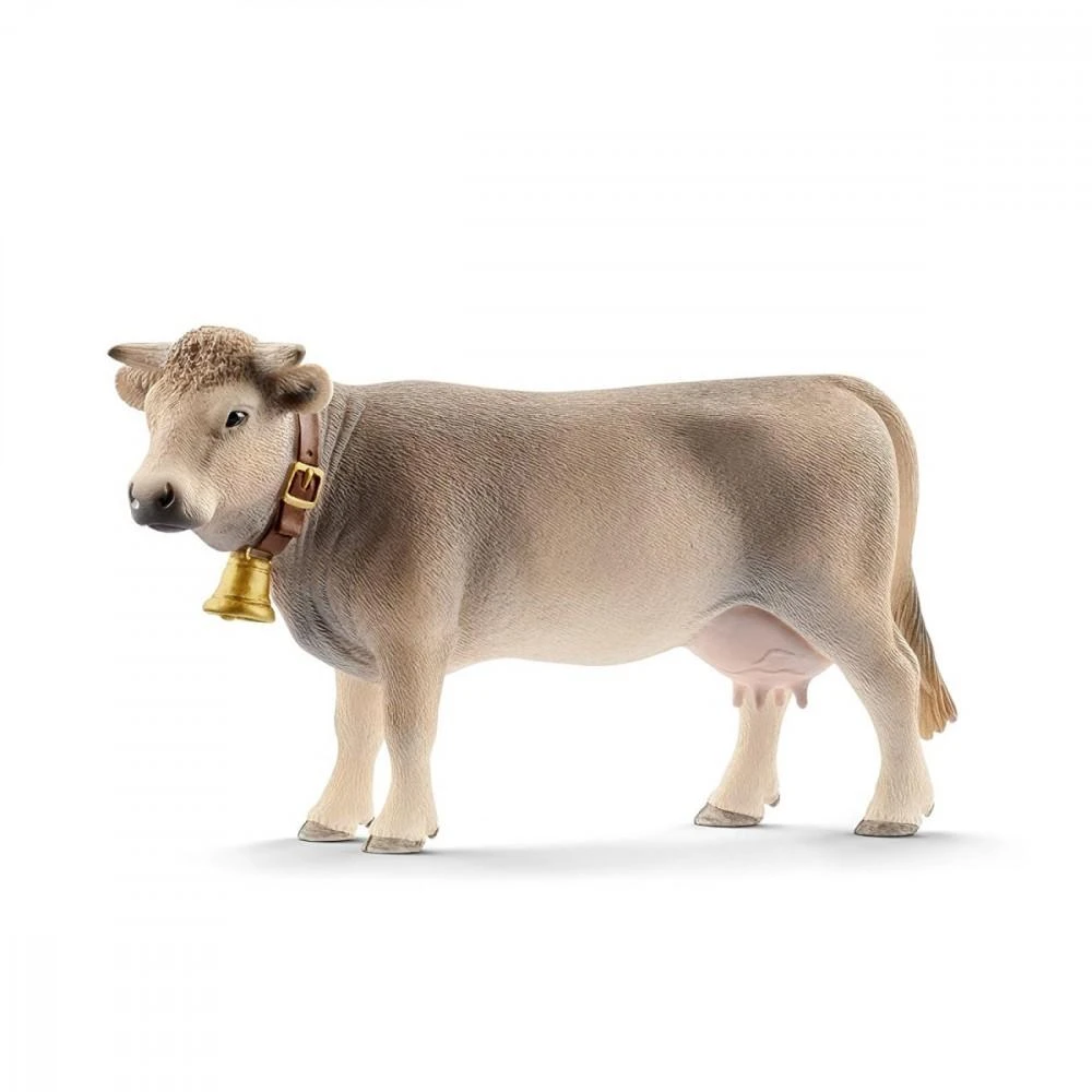 Schleich figūrėlė Braunvieh veislės karvė
