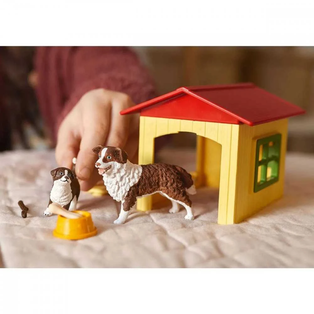 SCHLEICH FARM WORLD figūrėlė - Šuns būda