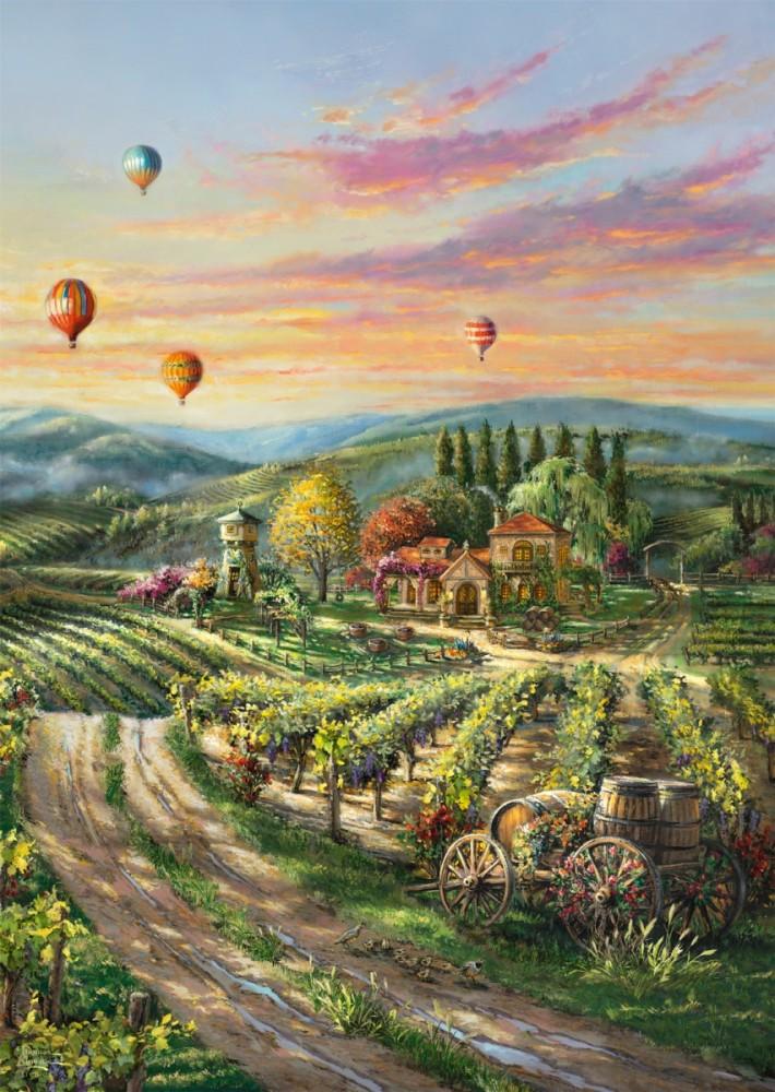 Dėlionė Schmidt G3 Puzzle 1000 Winnica slėnyje G3
