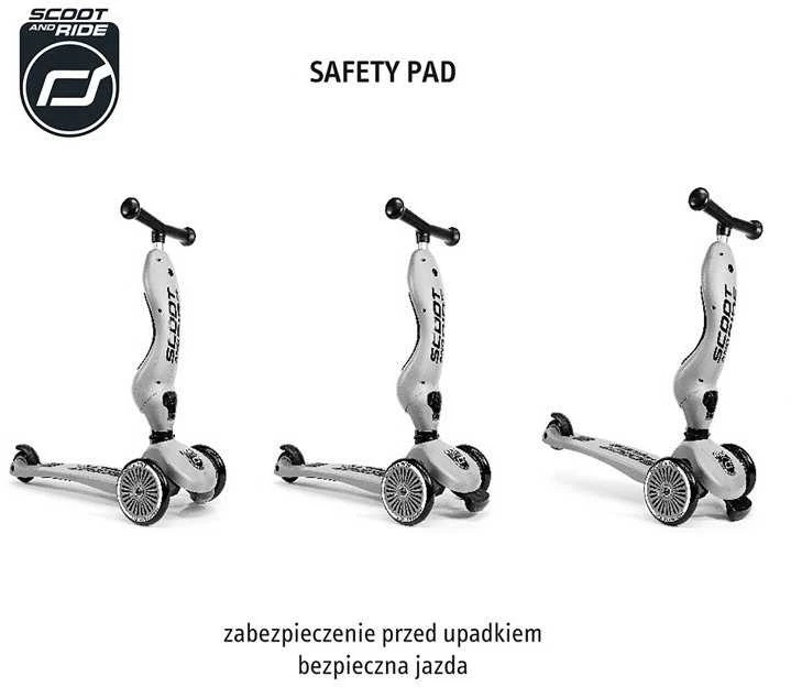 Paspirtukas - balansinis dviratukas Scoot & Ride Highwaykick 1 2in1 Peach 96353
