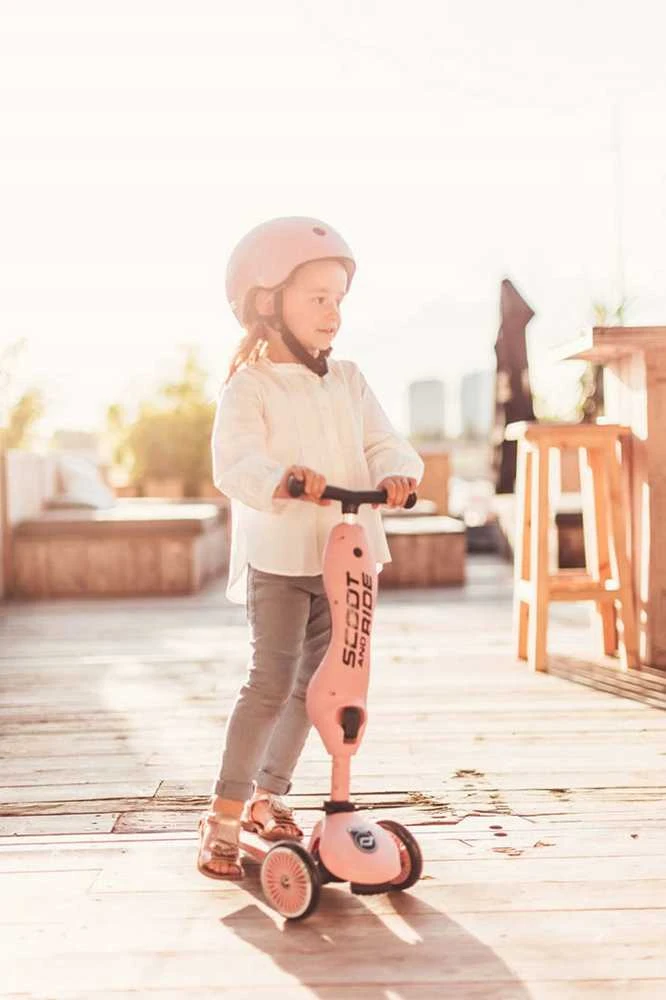 Paspirtukas - balansinis dviratukas  Scoot & Ride Highwaykick 1 2in1 Rose 96270