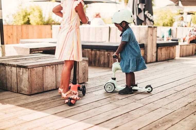 Paspirtukas - balansinis dviratukas  Scoot & Ride Highwaykick 1 2in1 Rose 96270