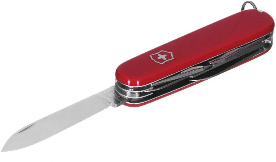 Victorinox Climber raudonas peilis atlenktais ašmenimis