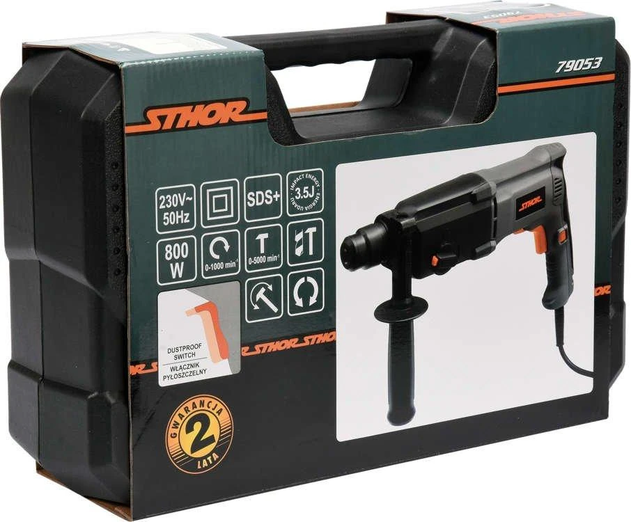 Sthor „Toya Sa Poland“ perforatorius SDS PLUS | 800 W (79053)