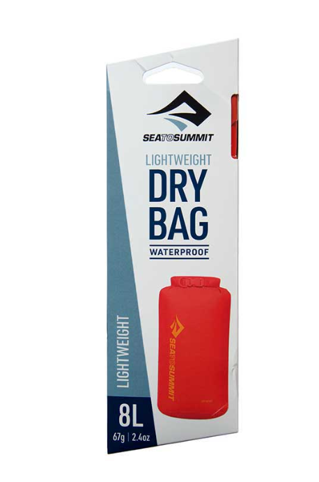 Oranžinis Atsparus vandeniui bag SEA TO SUMMIT Lightweight Dry Bag 8 l Spicy Oranžinis