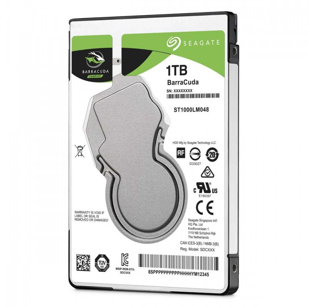 Dysk hdd seagate barracuda st1000lm048 (1 tb ; 2.5"; 128 mb; 5400 aps./min)