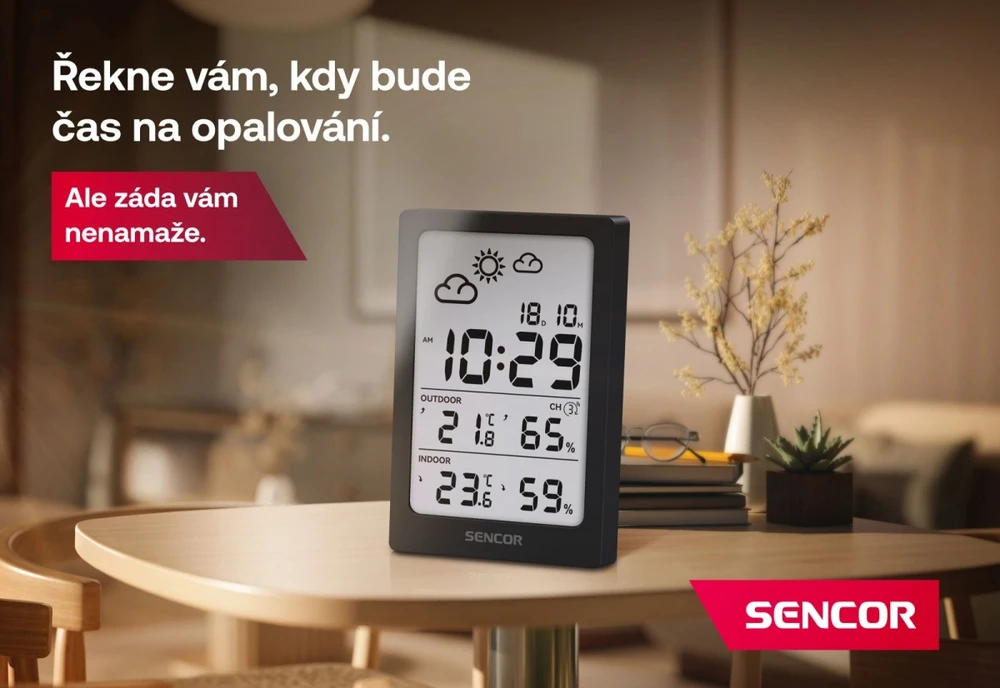 Meteorologinė stotelė Sencor SWS 2300 W