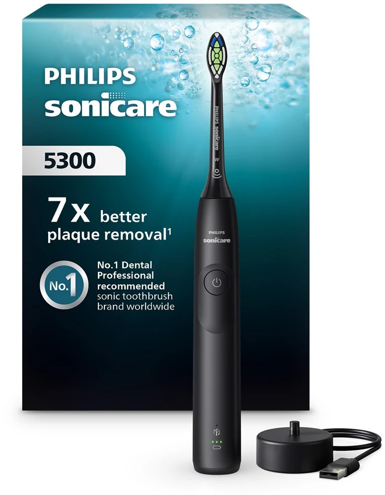 Dantų šepetėlis Philips Sonicare 5300 HX7101/01 juoda