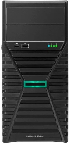 Serveris Hewlett Packard (HP) HPE PL ML30g11 6325P (3.5G/4C8T) 1x32G 2x480G SSD 8SFF VROC 1x1000W 4p1G NBD311 Išmanus pasirinkimas