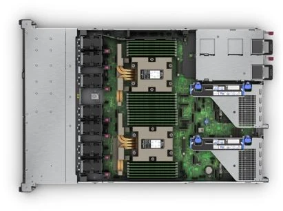 Hewlett Packard (HP) Serveris HP HPE PL DL365g11 AMD Epyc 9115 (2.6-4.1/16C) 2x32G-6400 2x480G MR408i-o/4G o2p10G-T 8SFF 2x1000W 1U Išmanus pasirinkimas