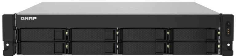 Serveris QNAP TS-832PXU NAS Rack (2U) Annapurna Labs AL324 4 GB DDR4 0 TB QNAP Turbo System Aliuminio, Juodas