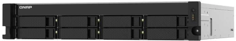 Serveris QNAP TS-832PXU NAS Rack (2U) Annapurna Labs AL324 4 GB DDR4 0 TB QNAP Turbo System Aliuminio, Juodas