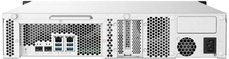 Serveris QNAP TS-832PXU NAS Rack (2U) Annapurna Labs AL324 4 GB DDR4 0 TB QNAP Turbo System Aliuminio, Juodas