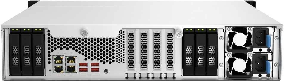 Serveris QNAP Serverio NAS TS-H1887XU-RP-E2336-32 Intel Xeon E-2336 6C 12T