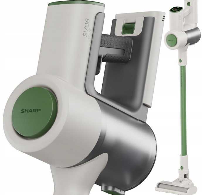 Sharp Dulkių siurblys vertikalus VC-SV06AEU-G