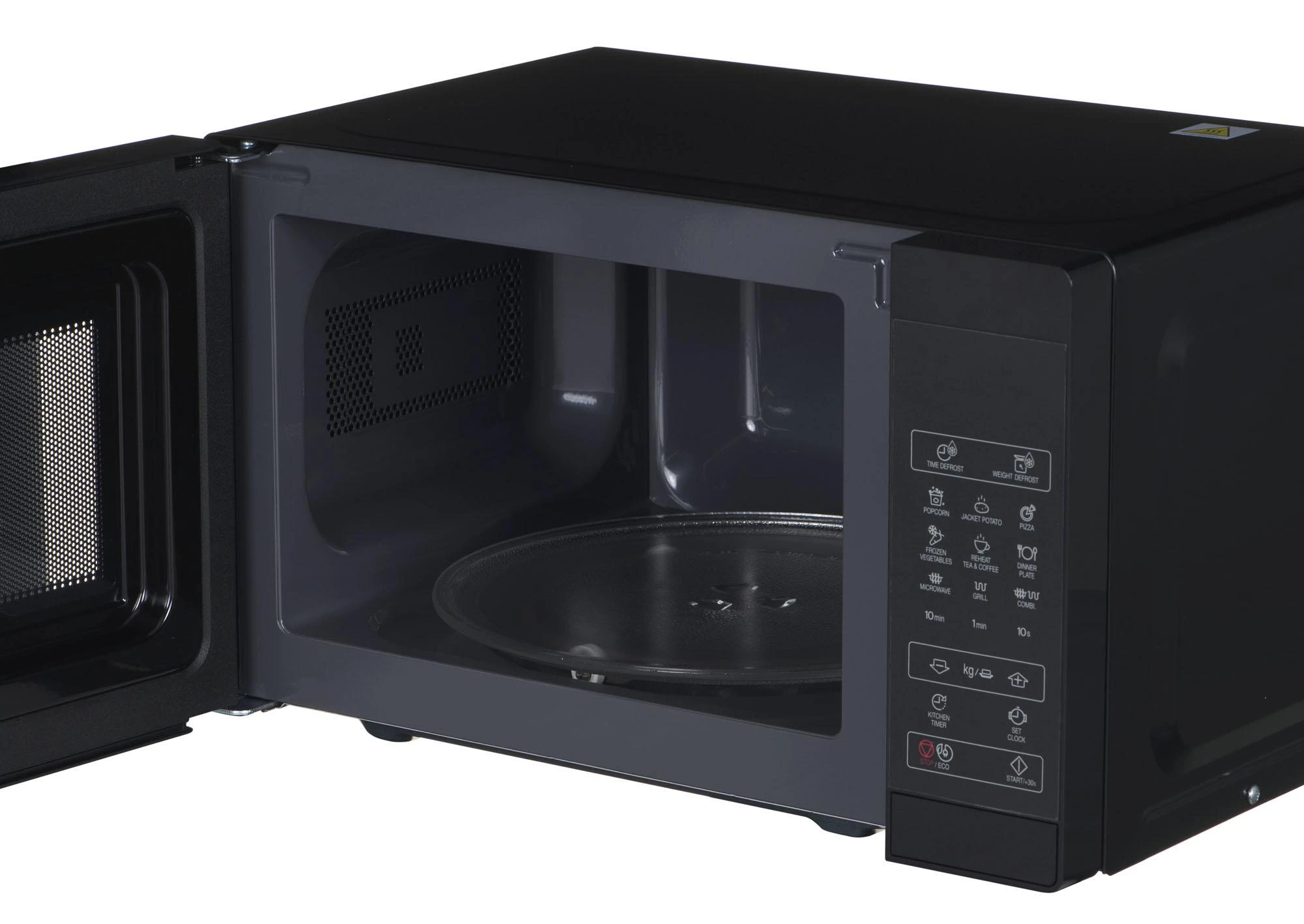 Sharp Aštrus | Mikrobangų krosnelė su grotelėmis | YC-MG02E-B | Laisvai stovintis | 800 W | Grilis | Juodas