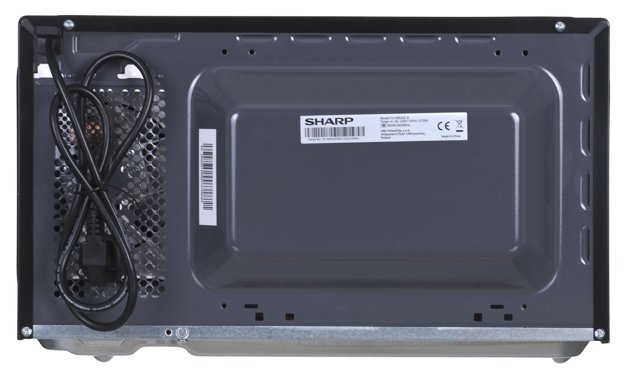 Mikrobangų krosnelė Sharp YC-MS02E-B 800W