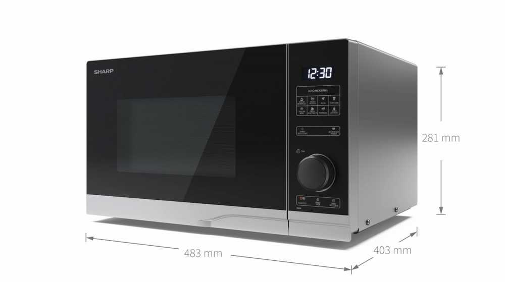 Mikrobangų krosnelė Sharp YC-PS254AE-S