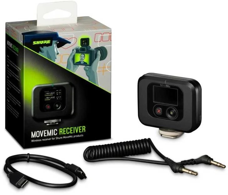 Shure belaidis imtuvas, skirtas MoveMic | MV-R-Z6