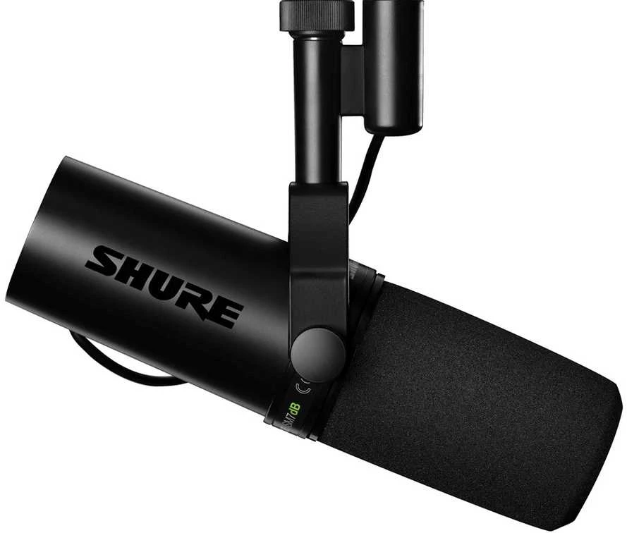 Shure sm7db - dinaminis, kardioidinis, balso mikrofonas - radijas
