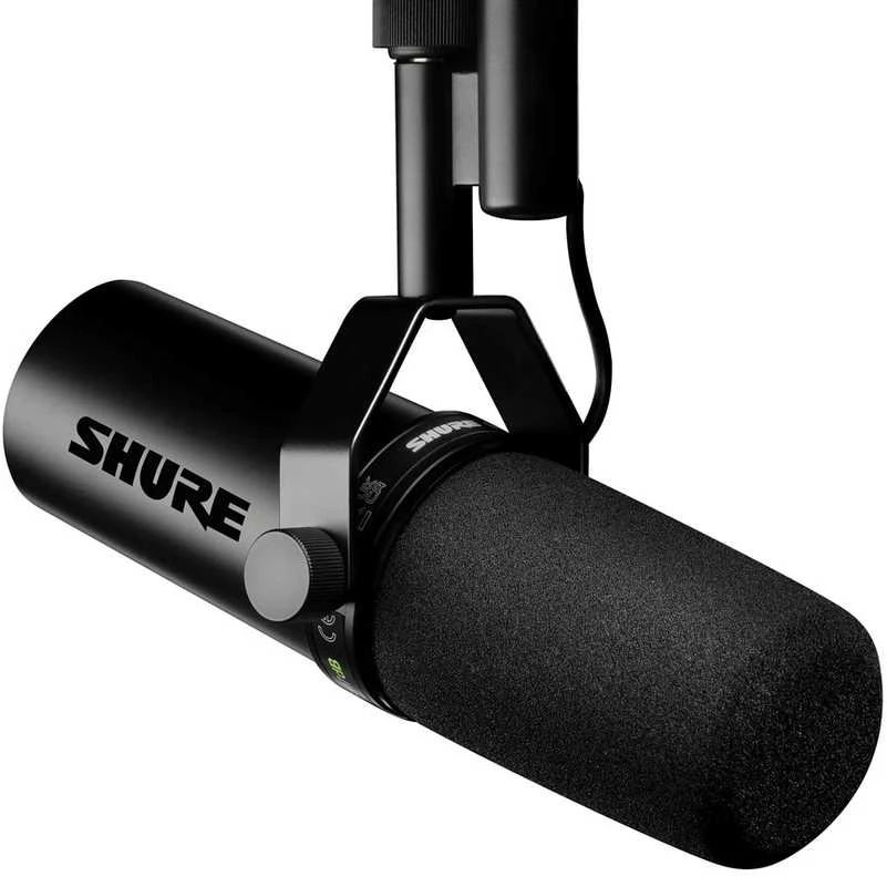 Shure sm7db - dinaminis, kardioidinis, balso mikrofonas - radijas