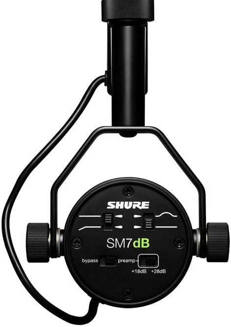 Shure sm7db - dinaminis, kardioidinis, balso mikrofonas - radijas