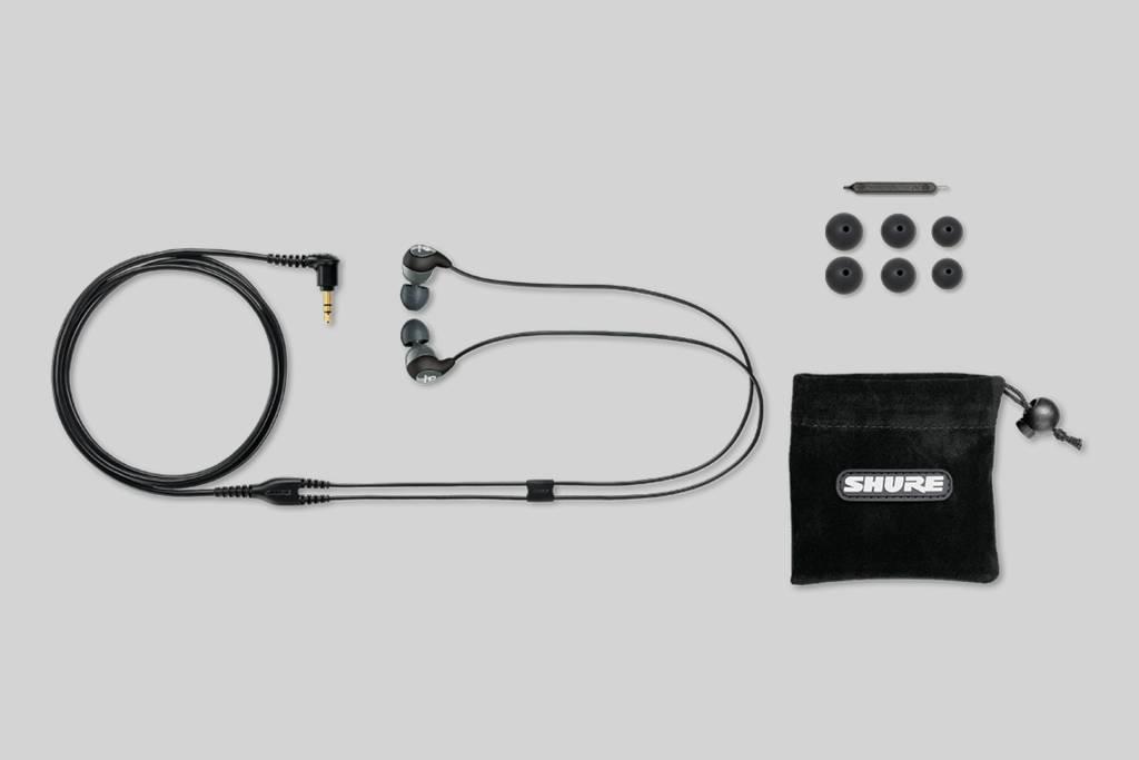 Ausinės Shure | Earphones | SE112-GR | su laidu | į ausis įkišamos | Pilkas