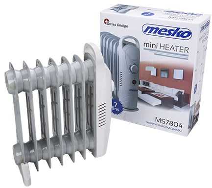 Tepalinis radiatorius Mesko MS 7804, 700W