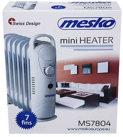 Tepalinis radiatorius Mesko MS 7804, 700W
