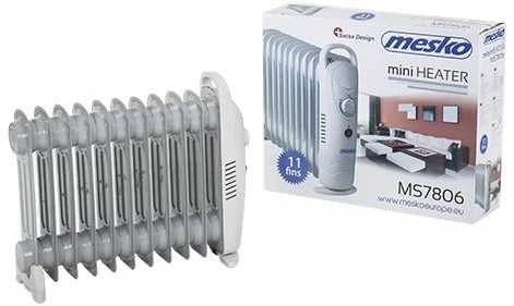Šildytuvas olejowy mesko ms 7806 11 żeberek (1200w; 11; spalva balta)