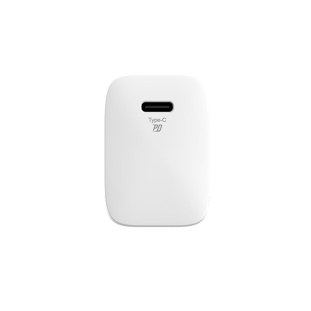 SILICON POWER COMPUTER & COMMUNICAT SILICON POWER įkroviklis QM10 Quick Charge 18W USB Type-C + laidas USB-Lightning Baltas