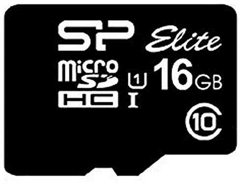 Silicon power microsdhc elite 16gb cl10 uhs-1 (u1) atminties kortelė + microsd-sd adapteris (sp016gbsthbu1v10sp)