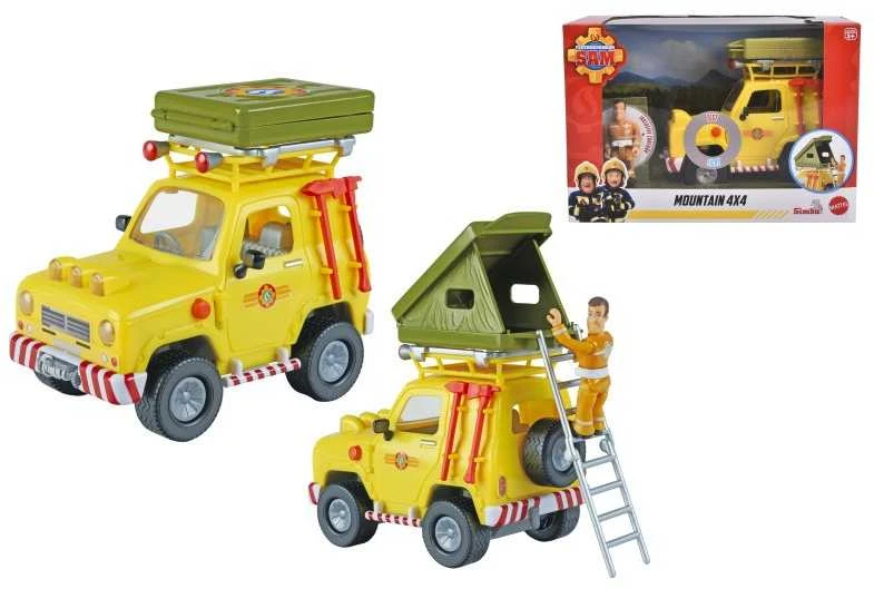 Simba Žaislinis Strażak Sam džipas 4x4 su palapine