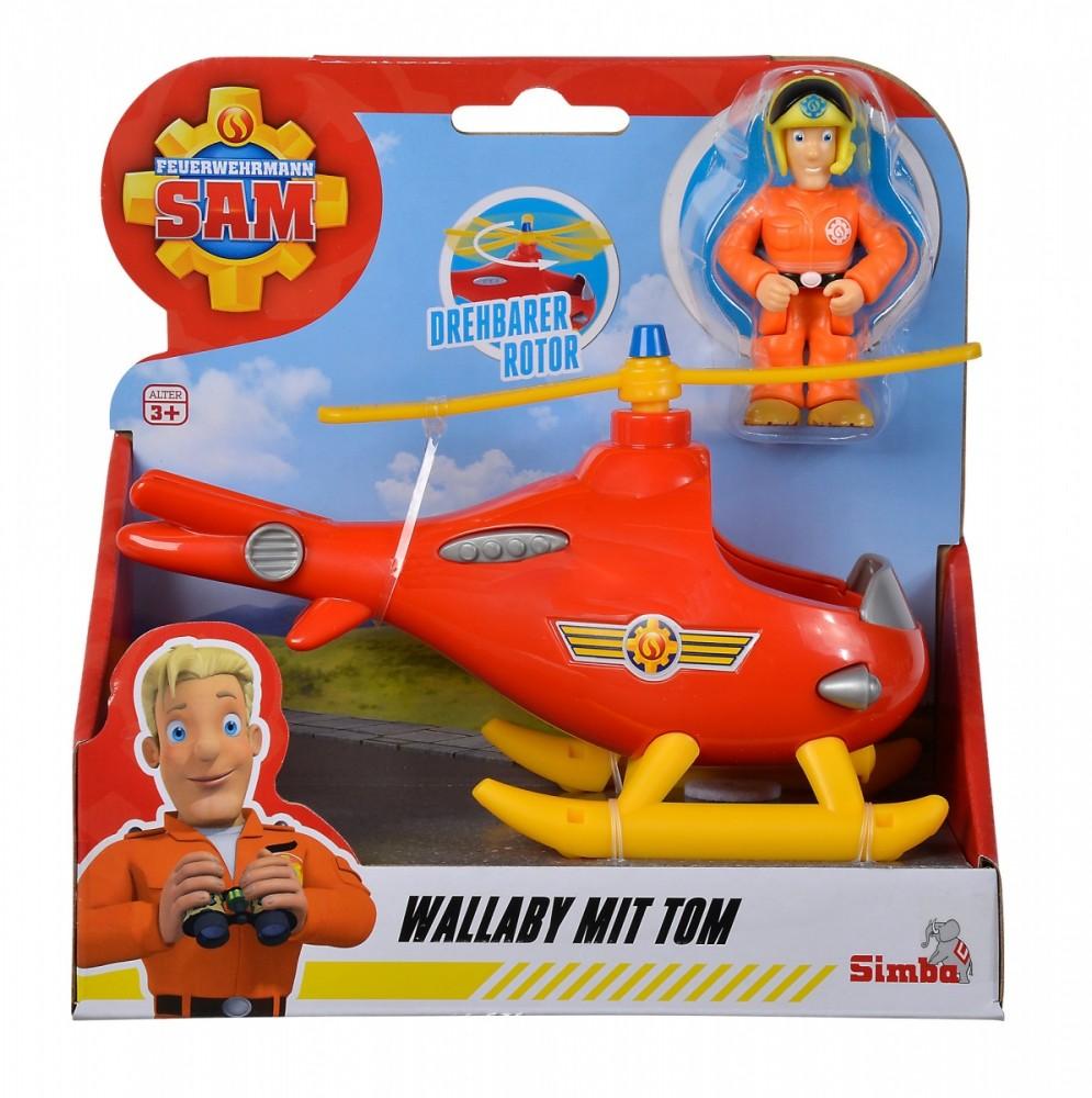 „Simba“ ugniagesių sraigtasparnio „Wallaby Mini“ figūrėlė