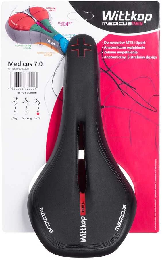 Wittkop Medicus Twin 7.0 dviračio balnelis