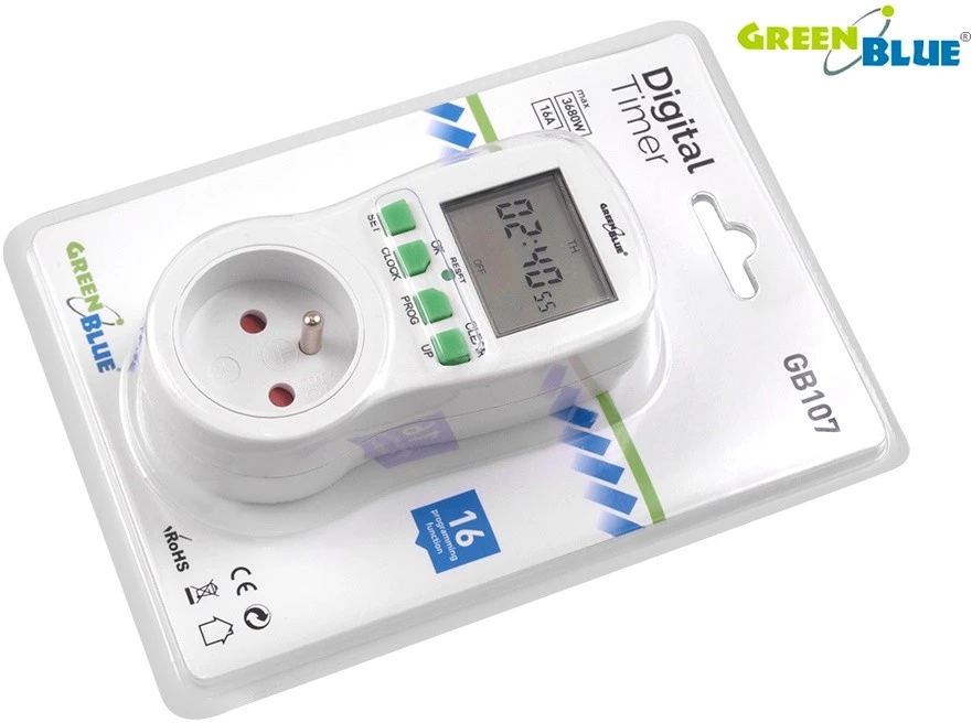 GreenBlue GB107 skaitmeninis laikmatis