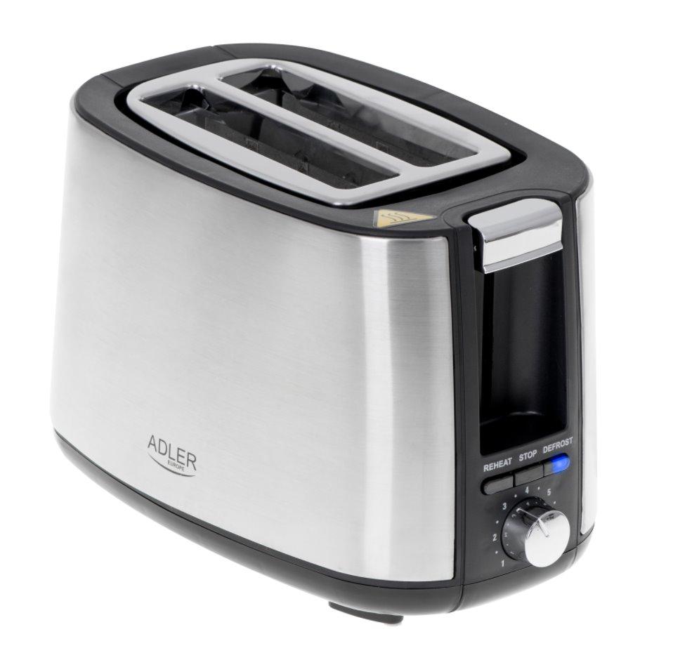 Skrudintuvas Adler Toaster AD 3214, 750 W