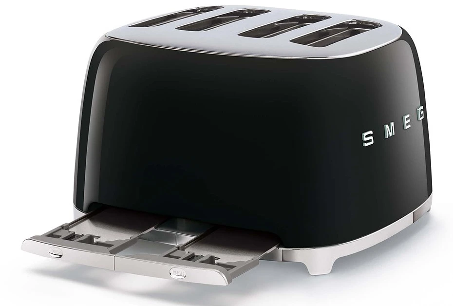 Skrudintuvas Smeg TSF03BLEU, juodos spalvos