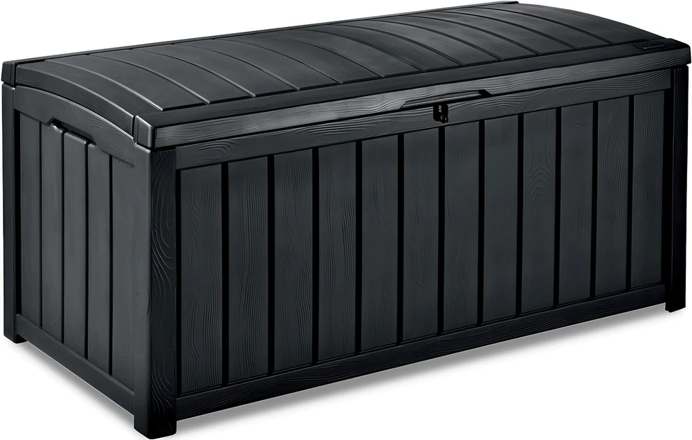 Keter Glenwood Garden storage box 390 l Graphite