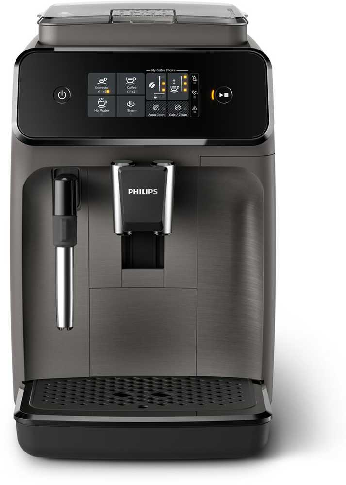 Kavos aparatas Philips | Espresso Series 1200 | EP1224/00 | Slėgis 15 bar | Su pieno plakikliu | Automatinis | 1500 W | Light Gray