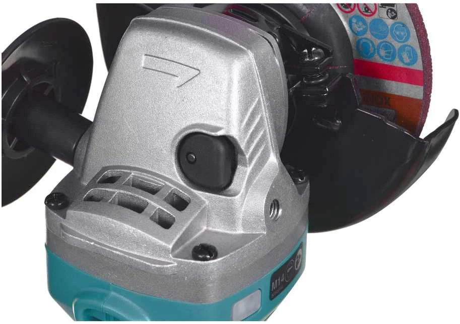 Makita akumuliatorinis kampinis šlifuoklis DGA452Z, 18V, 115 mm, be akumuliatoriaus ir kroviklio