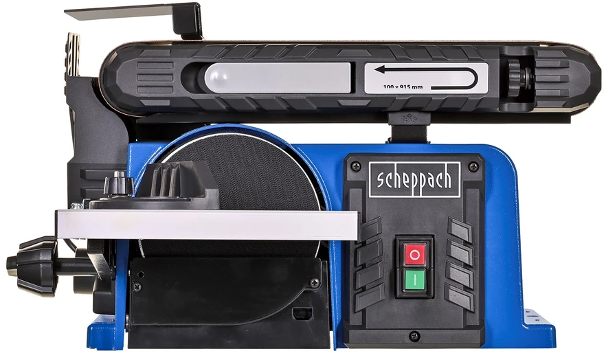 Šlifavimo staklės BTS900 3x šlifavimo juostos ir šlifavimo d, Scheppach