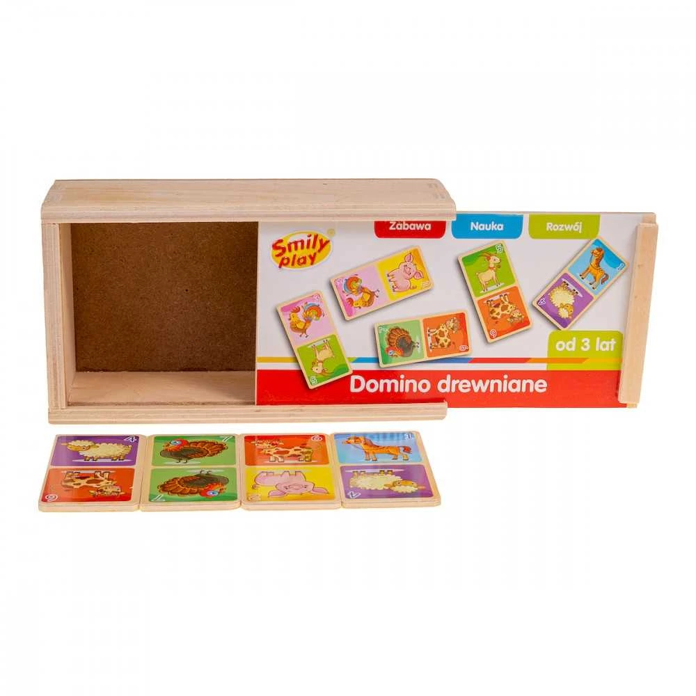 SMILY PLAY SPW83591 Medinis Domino ūkis