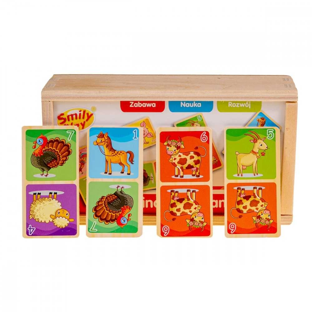 SMILY PLAY SPW83591 Medinis Domino ūkis