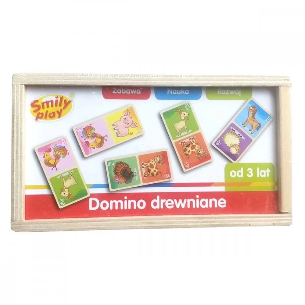 SMILY PLAY SPW83591 Medinis Domino ūkis