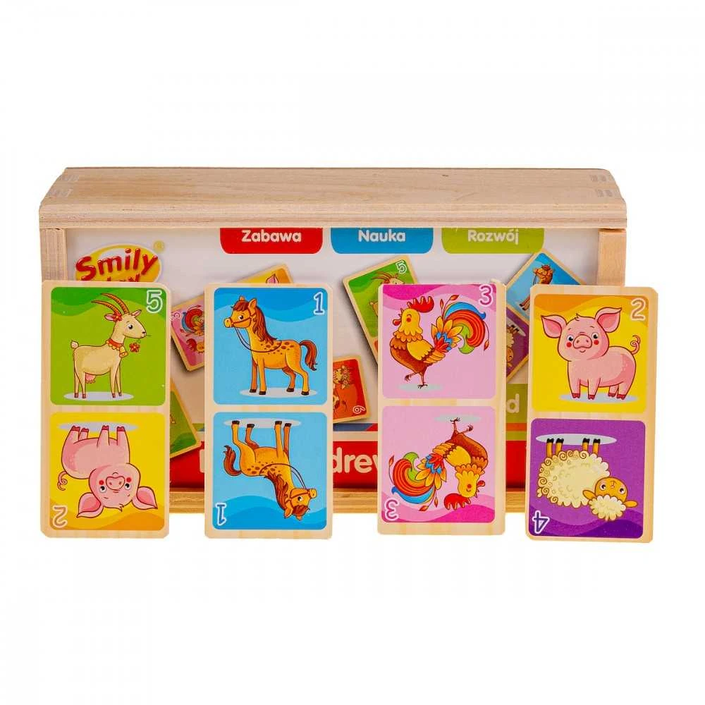 SMILY PLAY SPW83591 Medinis Domino ūkis
